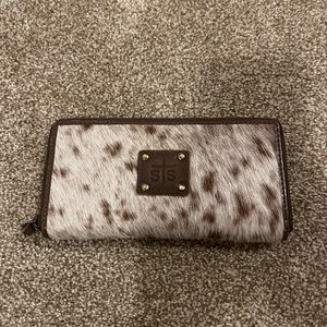 STS Ranchwear Cow Hide Wallet